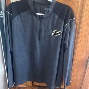 1/4 zip Purdue Champion PullOver